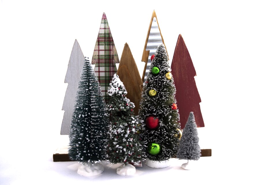 Decoration tree white