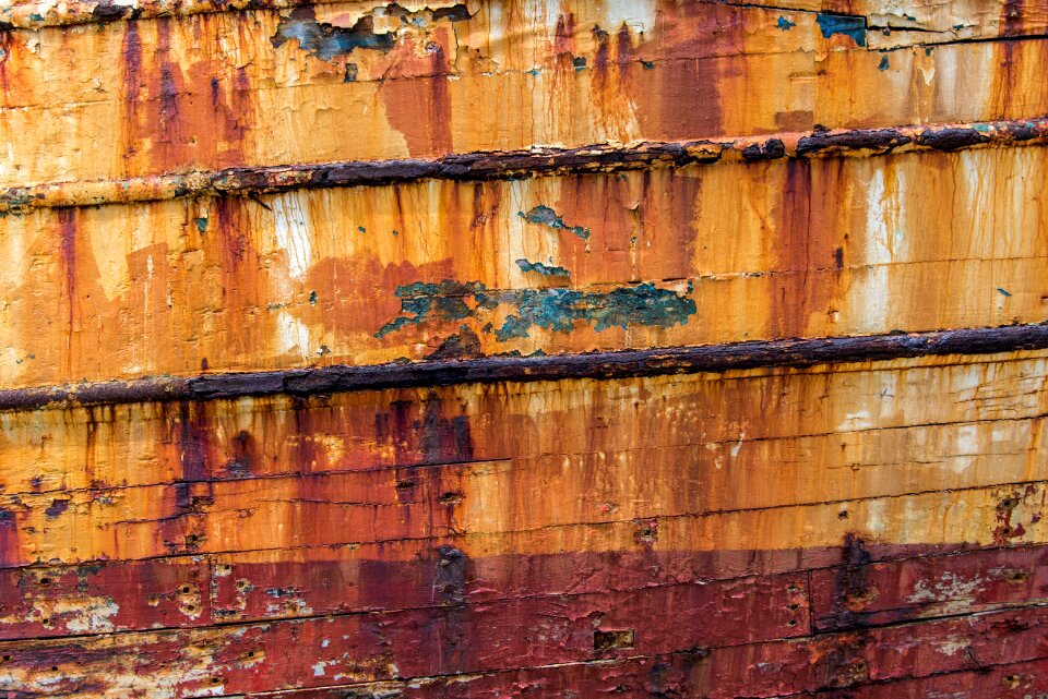 Red orange surface