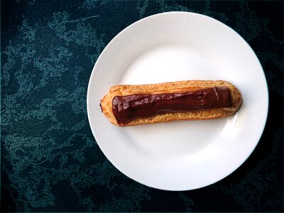 Meals chocolate pastry