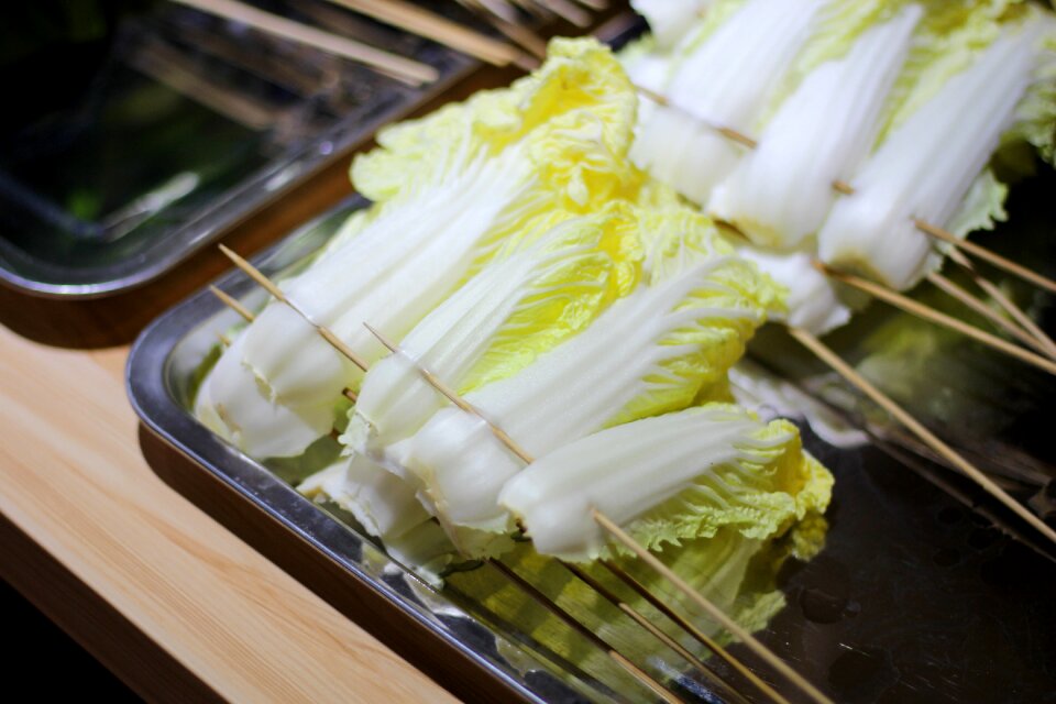 Vegetables string catering