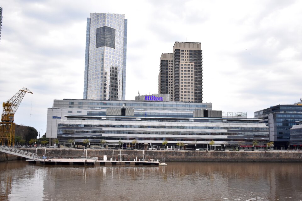 City buildings port