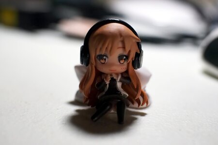 Small cute plastic photo