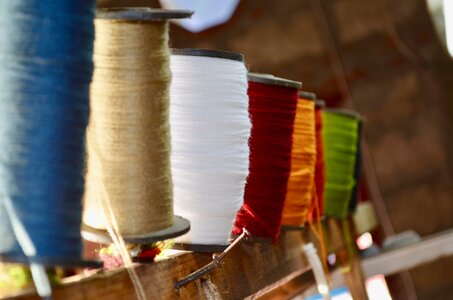 Sew yarn role photo