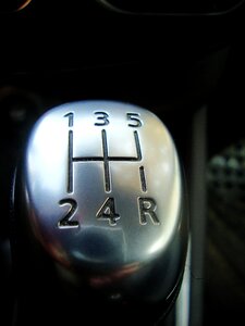 Lever handle gear shift photo