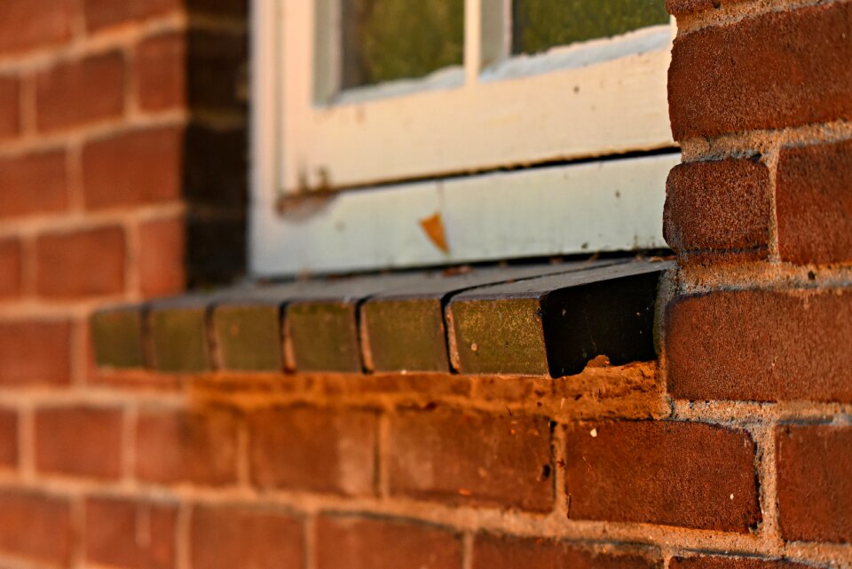 Building brick wall exterior