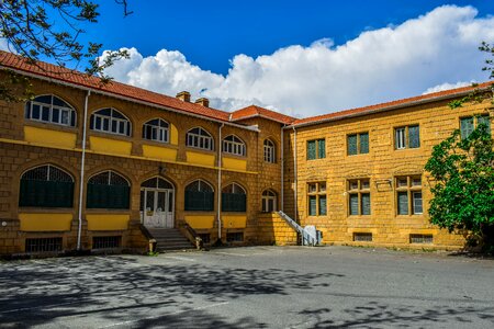 Facade old city photo