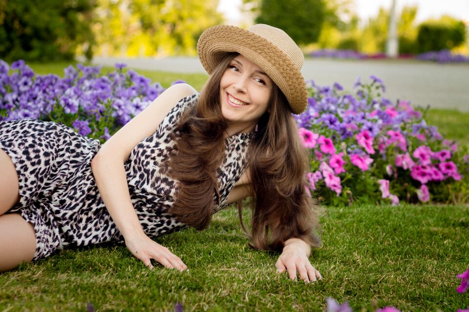 Young model portrait