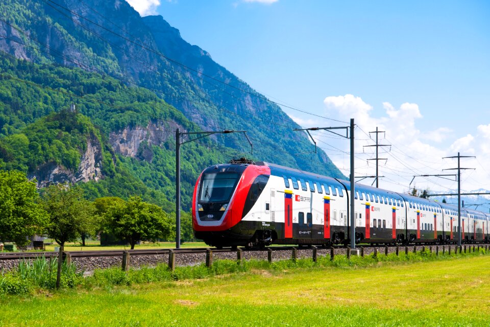 Swiss federal railways locomotive railway