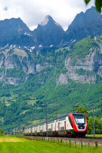 Swiss federal railways locomotive railway photo