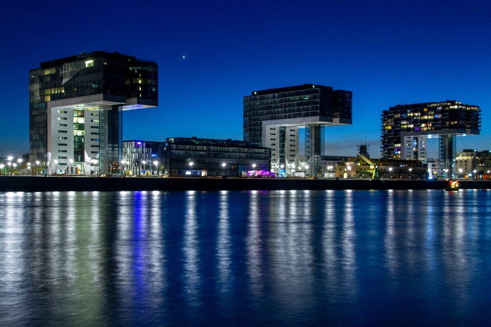 Spectacular rhine river building