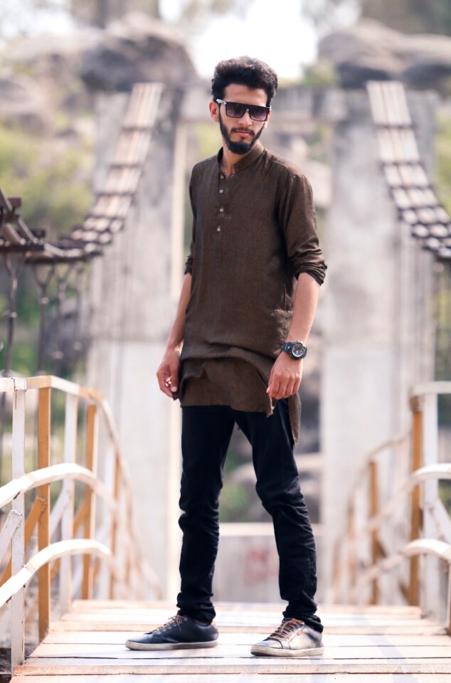 Young portrait architecture