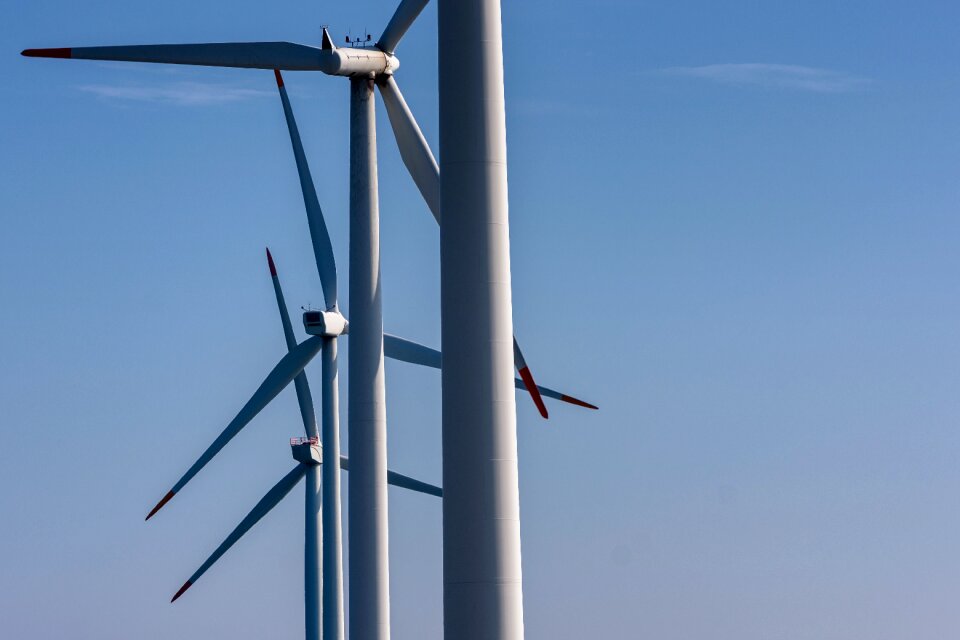 Wind turbine pinwheel eco electricity