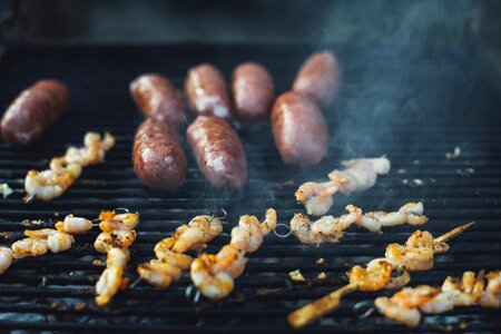 Grilled delicious food