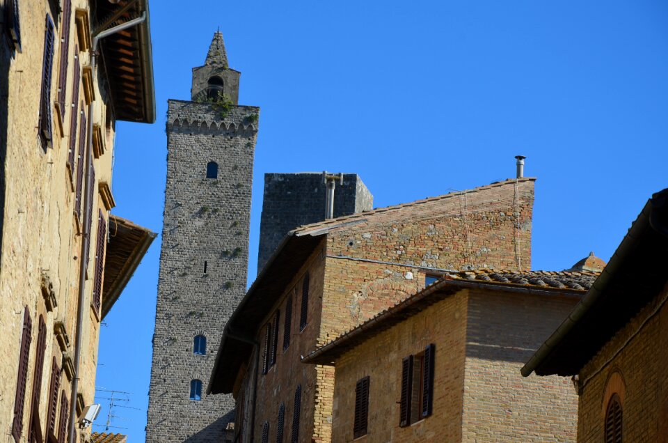 Outdoors tower building