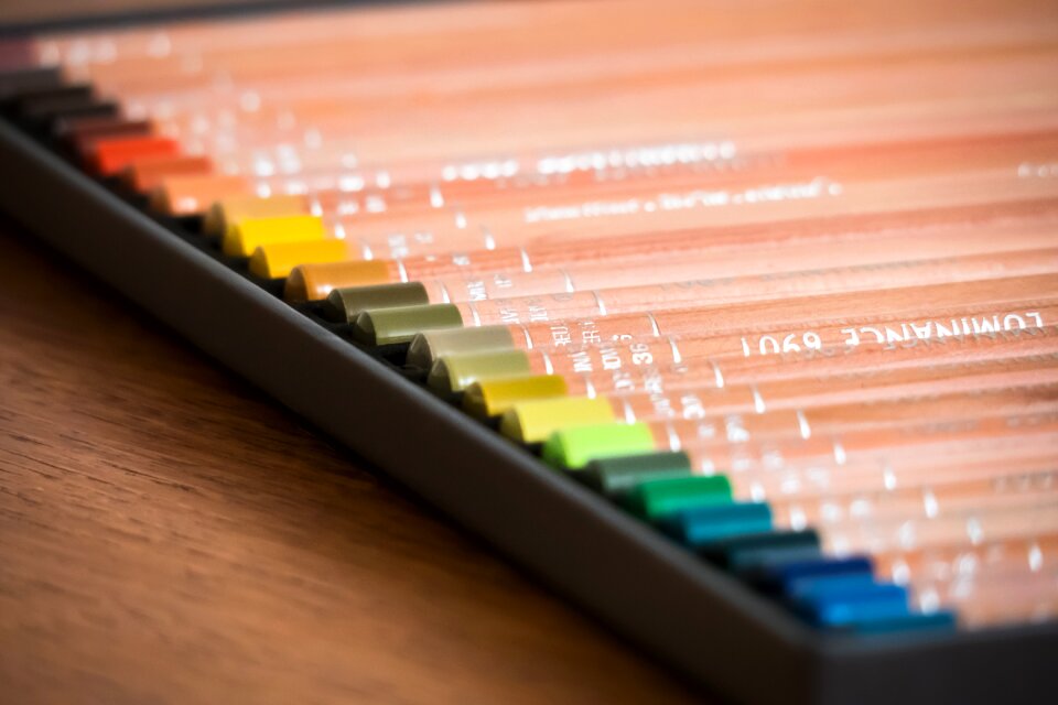 Paint draw color palette
