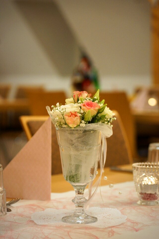Romantic pink decoration