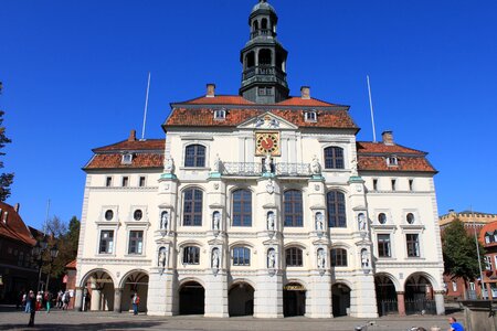 Facade building marketplace photo