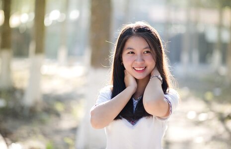 Child happy young