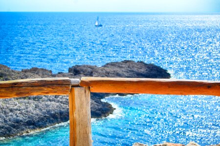 Balcony seascape view
