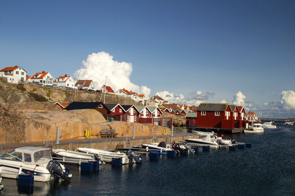 Bohuslän cliffs sky