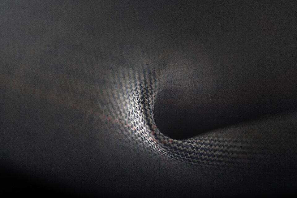 Textile macro texture