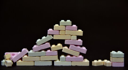 Play stone colorful stones