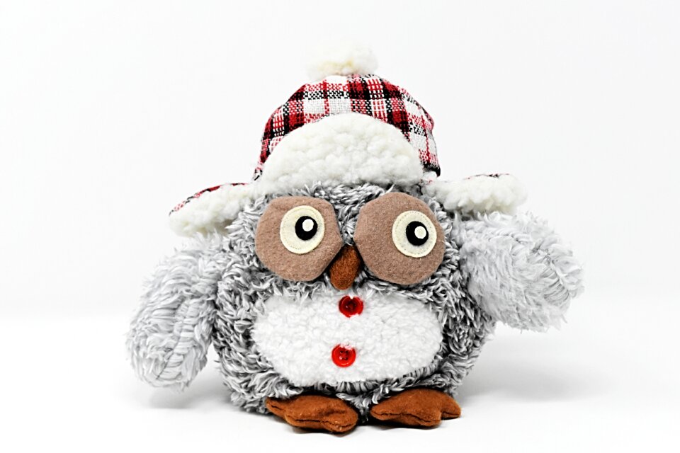 Winter teddy bear toys