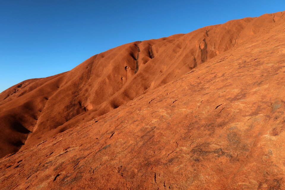 Mountain rock climb