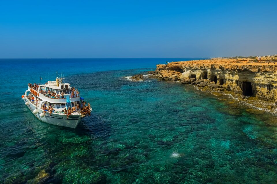 Landscape sea rock photo