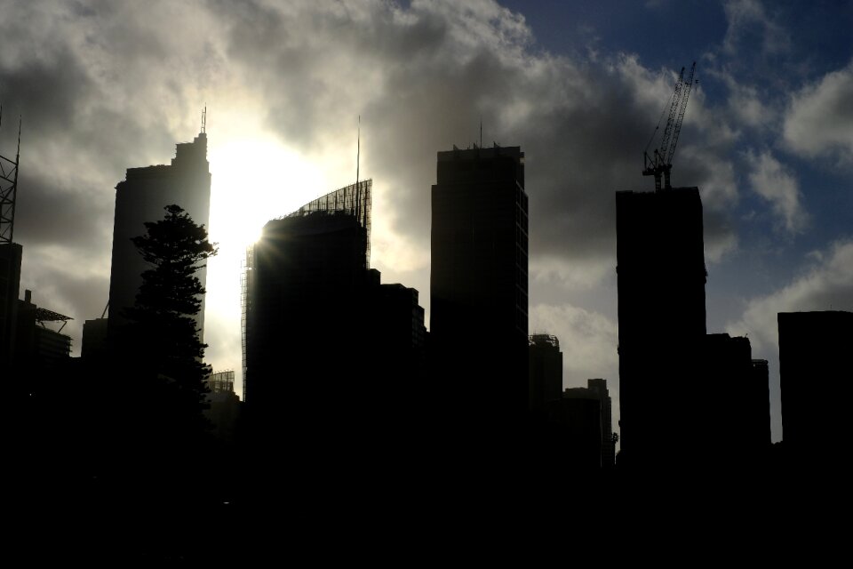 Architecture skyline cityscape