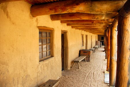 Colorado architecture adobe photo