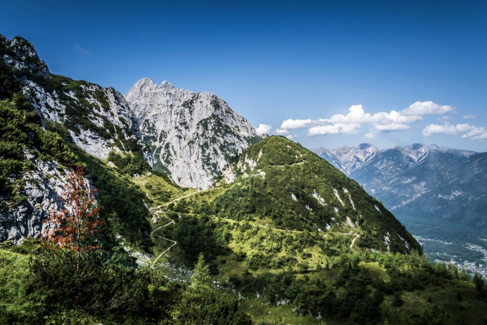 Alpine nature mountain