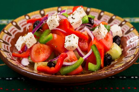 Caprese meal vegetables