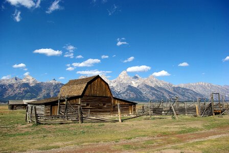 National park wyoming nature