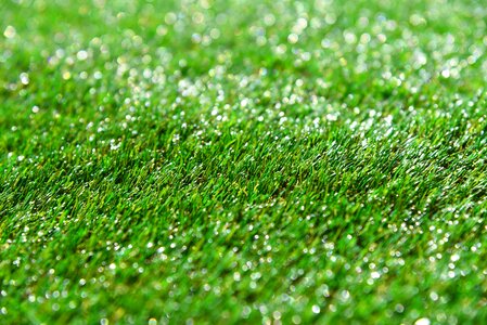 Synthetic fiber plastic grass green grass photo