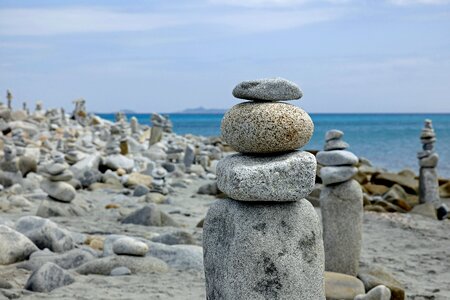 Stones balance rock balancing stack art
