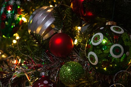 Ornaments glitter holidays