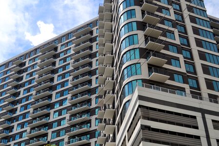 Hotel skyline terrace