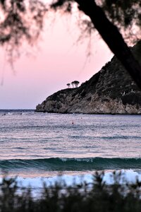 Sunrise summer water