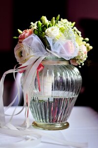 Vase flower vase wedding photo