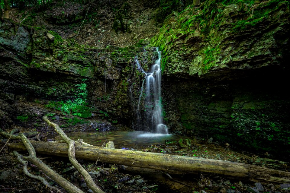 Waterfalls landscape nature