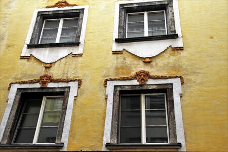 The walls of the plaster decorating photo