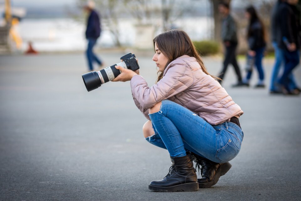 Canon lens photo professional