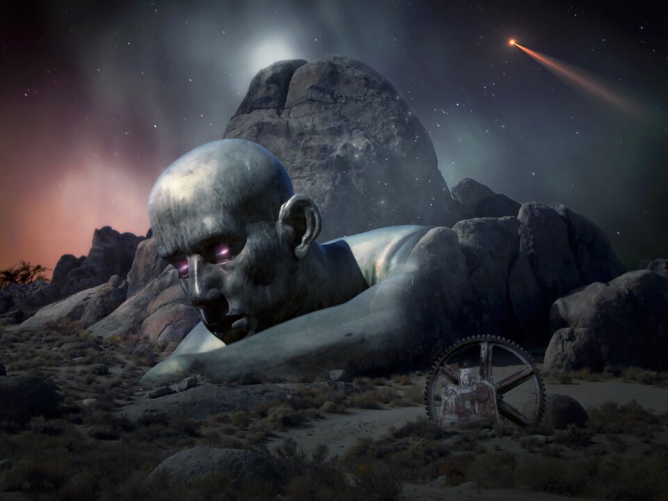 Space universe alien