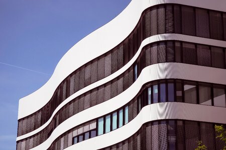 Modern facade building photo