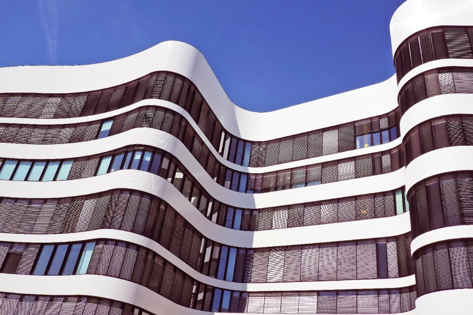 Modern facade building