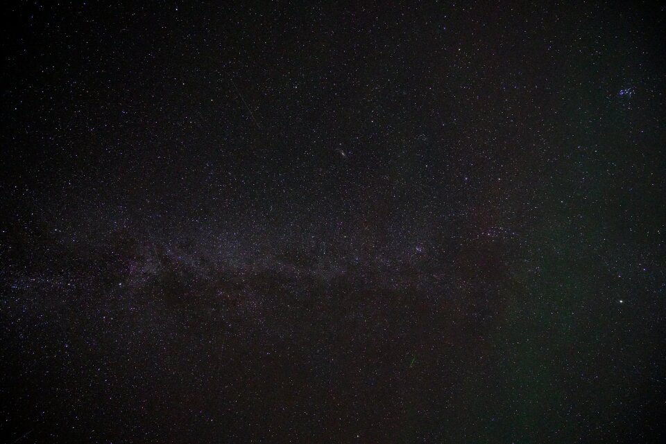 Space milky way andromeda