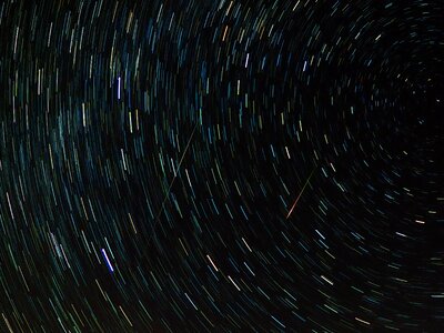 Star trails startrails star