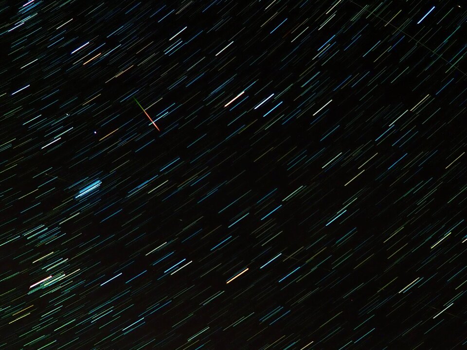 Star trails startrails star