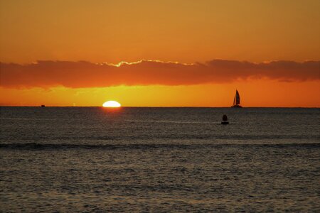 Sailing ocean sea